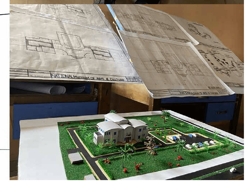 National Museum of Arts and Culture model view 1