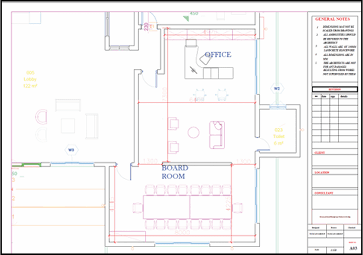 Project KLP model view 0